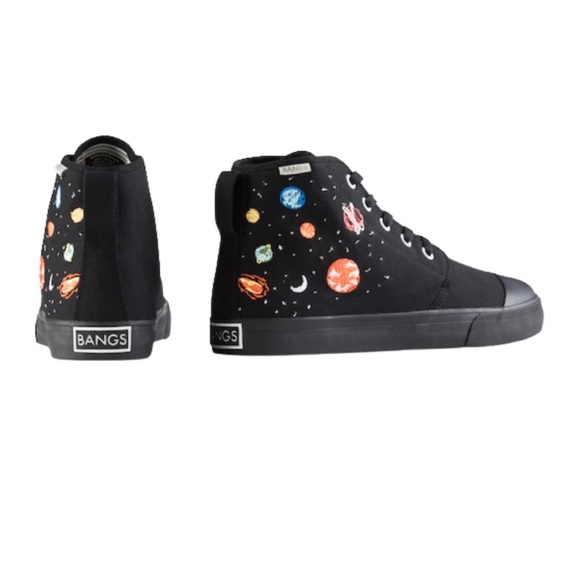 BANGS Universe High Top Embroidered Canvas & Rubber 7 - Picture 4 of 7
